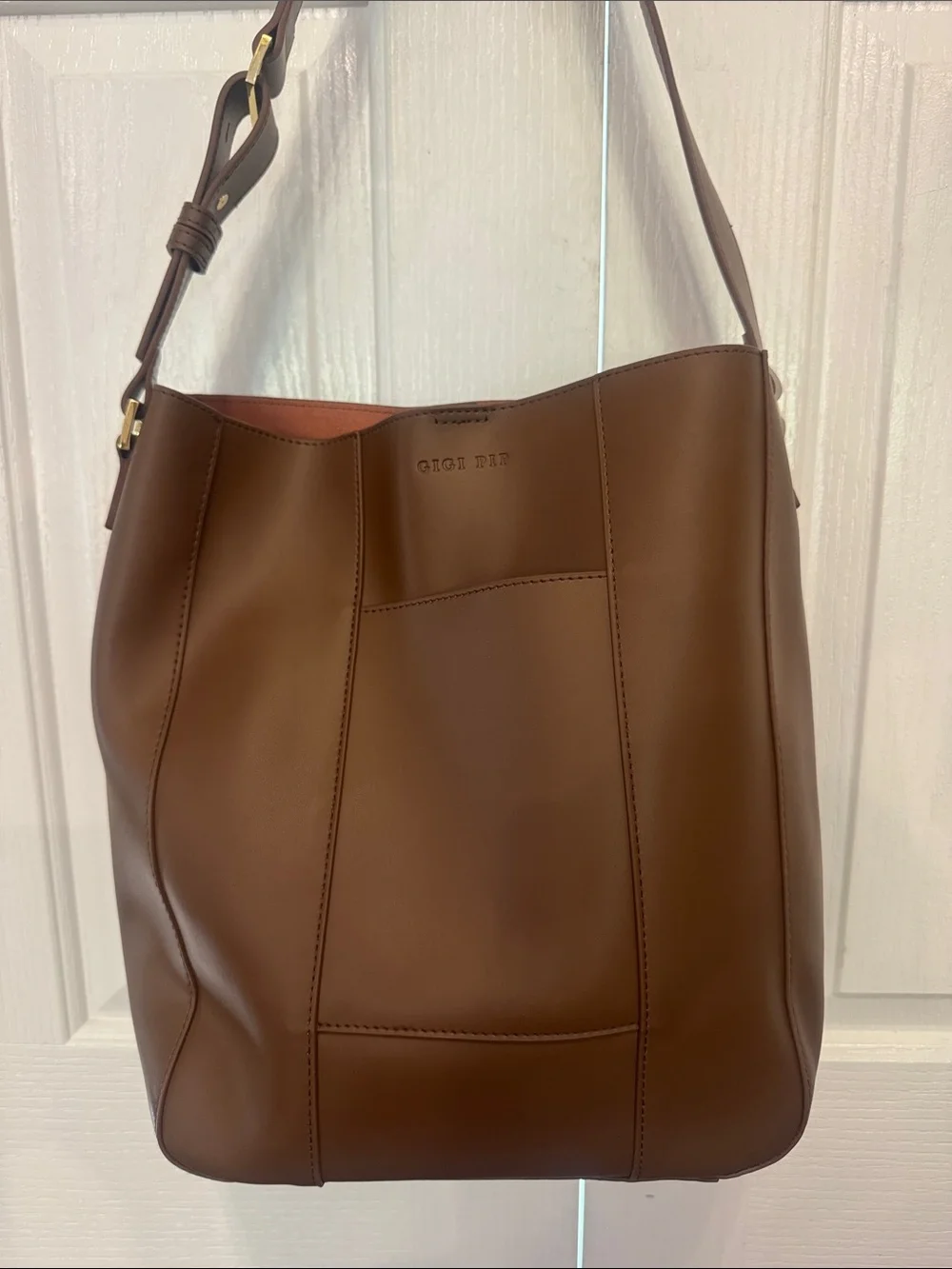 GIGI PIP Dia Everyday Tote Chocolate- New W/ Tags
